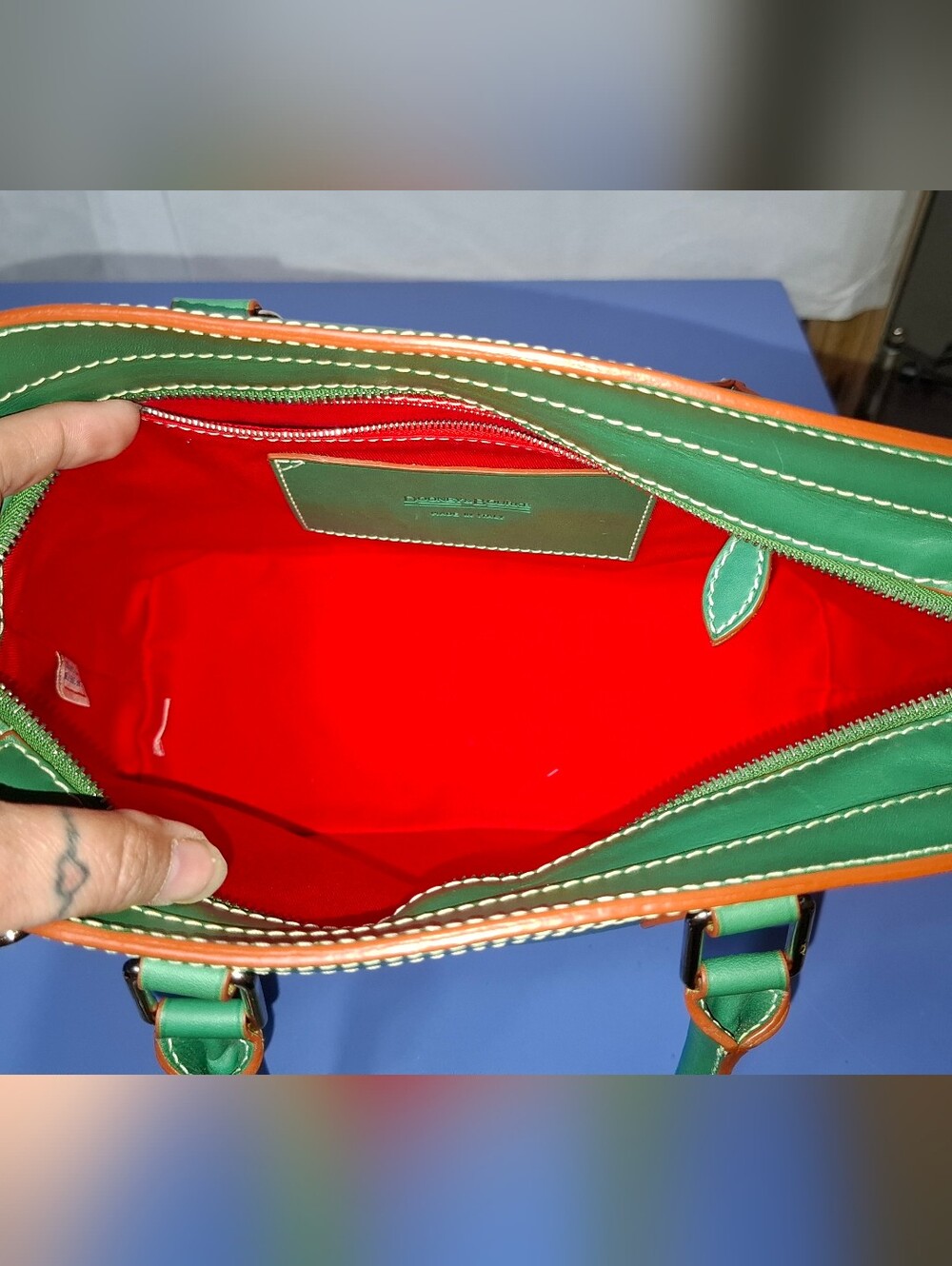 Rare Vintage Dooney & Bourke Gracie Satchel- EUC - Picture 8 of 13